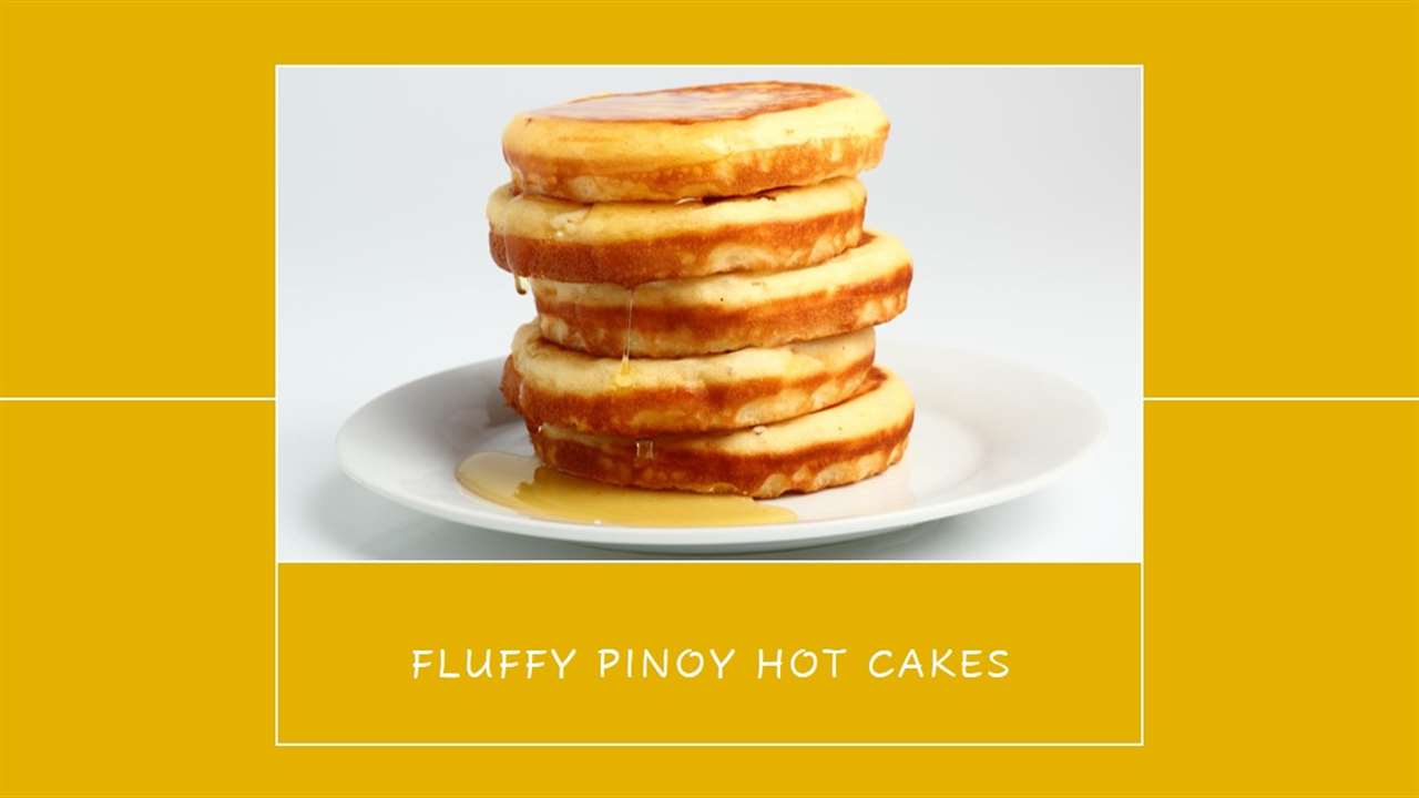 Pinoy Hot Cake Recipe