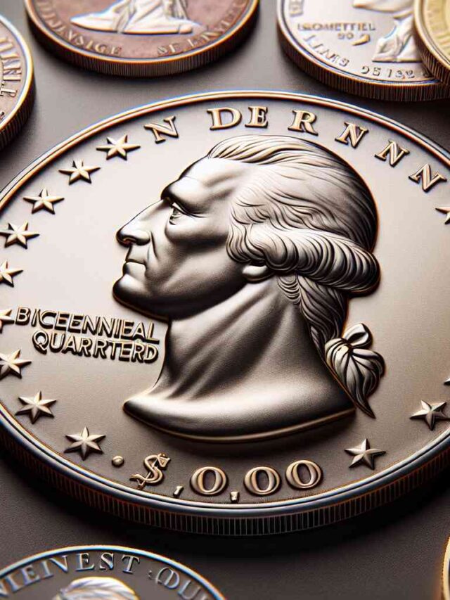 2 Rare Dimes And rare Bicentennial Quarter Worth $821 Million Dollars Each Are Still in Circulation